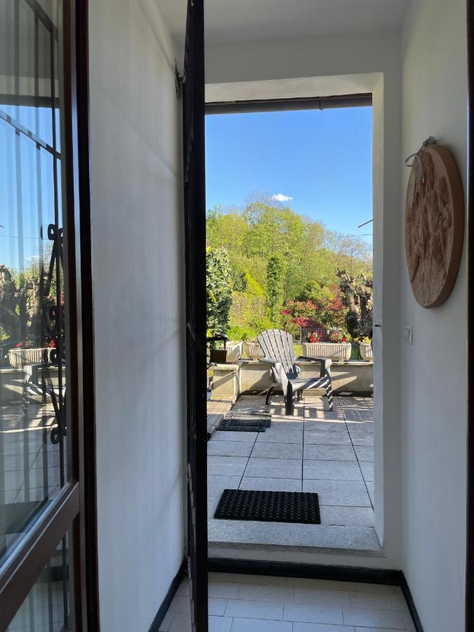 Terrazza sul lago Ameno Esterno foto
