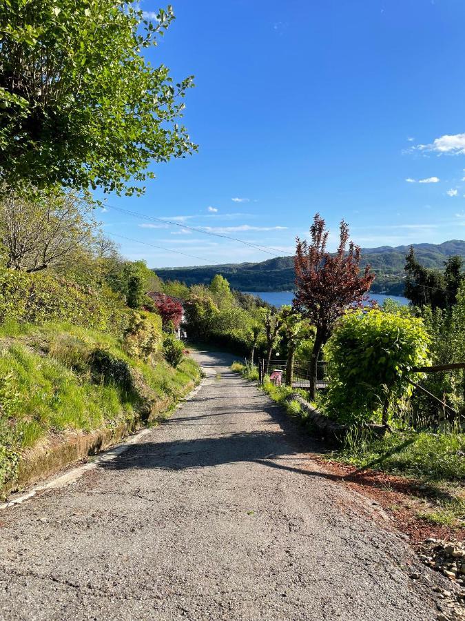 Terrazza sul lago Ameno Esterno foto